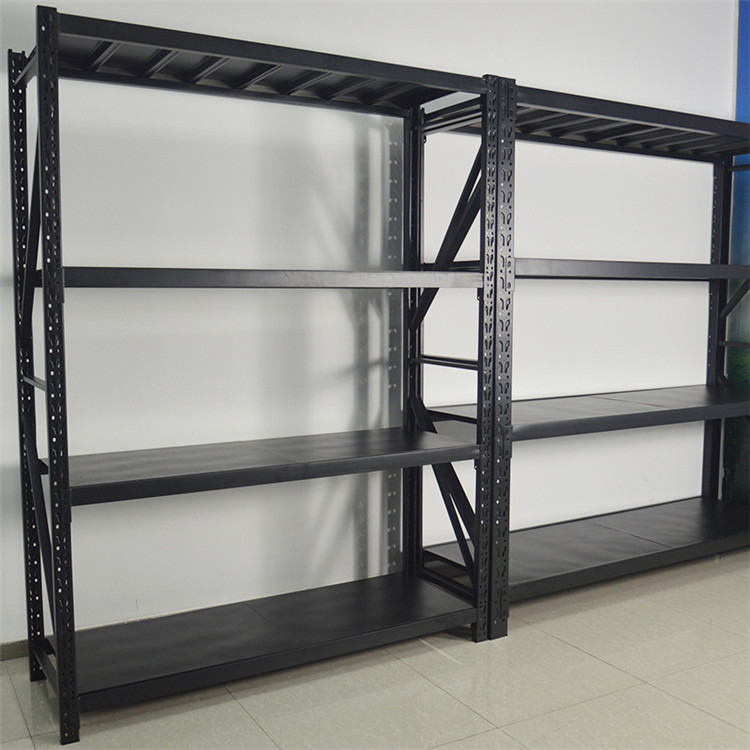 LUMI 蓝白黑轻型货架置物架多层物流物架商场储物架仓储