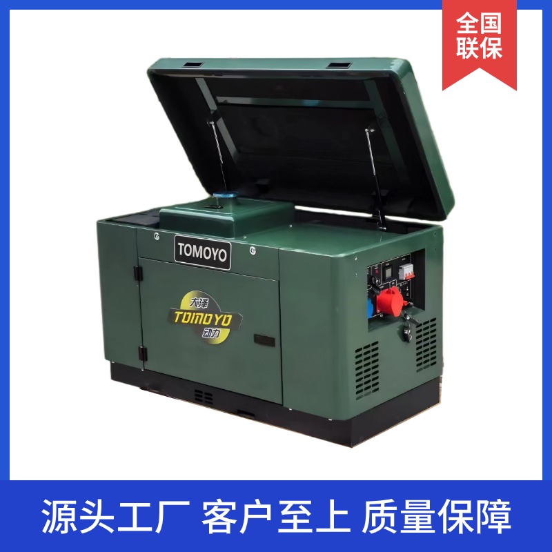 多燃料 大泽動力 TO14000ET-Z 电动 25L 10000W静音柴油发电机 发货快