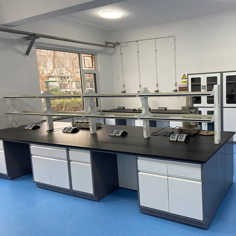 LUMI 实验室家具全钢实验台角柜 紧密强固承重力强