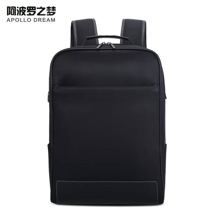 高档尼龙防泼水商务双肩包礼品电脑背包定制印LOGO爱自由箱包