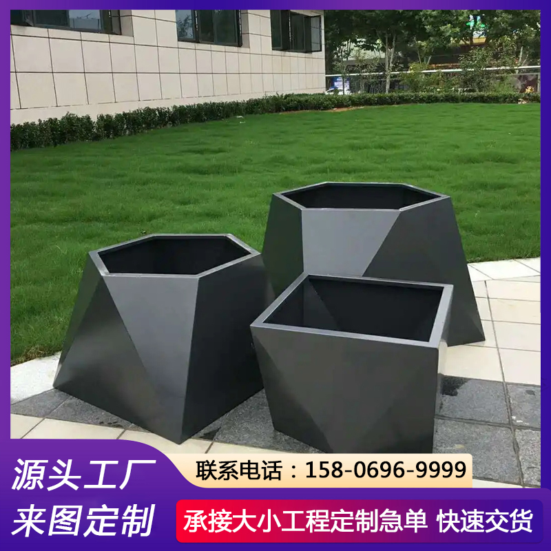 防腐耐用 户外园林花箱 景观花槽 源头工厂 来图定制