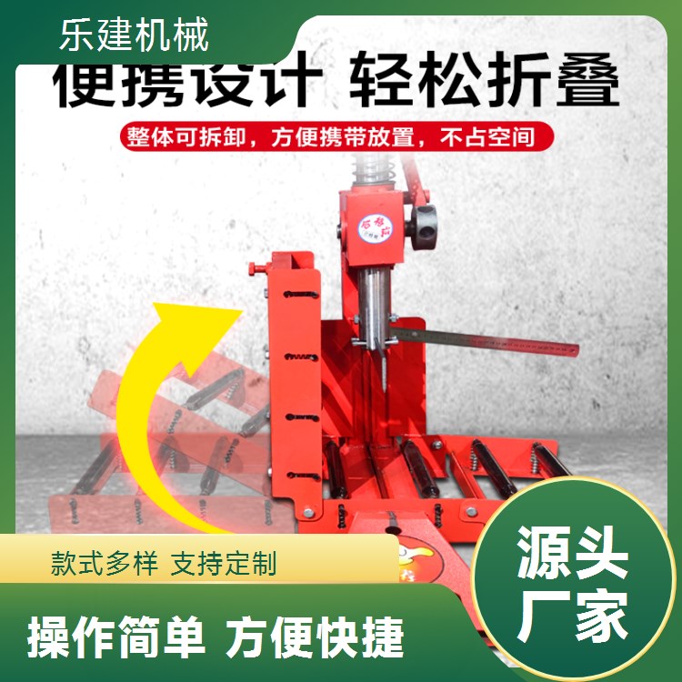 乐建加气块切砖机台式青砖切割机建筑工地砖头切割