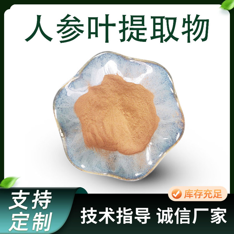 人参叶提取物 萃取 人参茎叶粉 浸膏 可定制 皂甙 含量 规格多 食品级原料