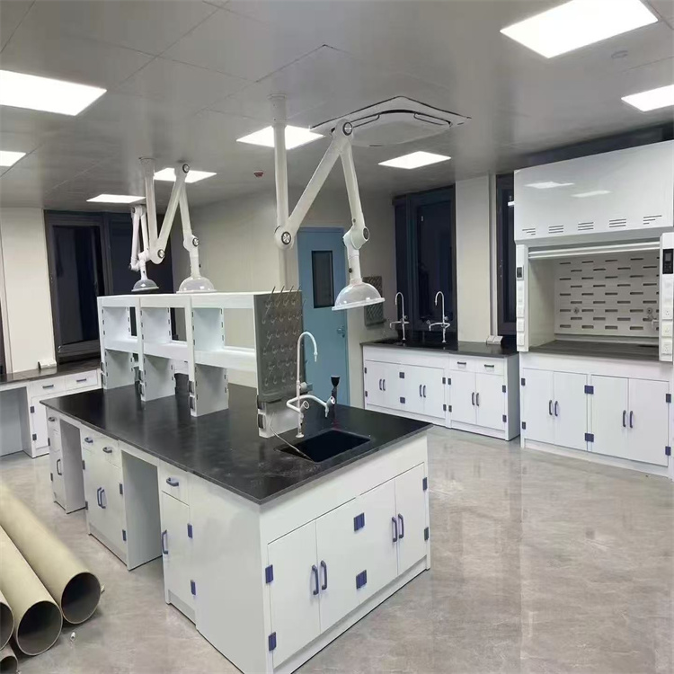 LUMI PP实验台中央台边台 耐腐蚀学校实验室工作台