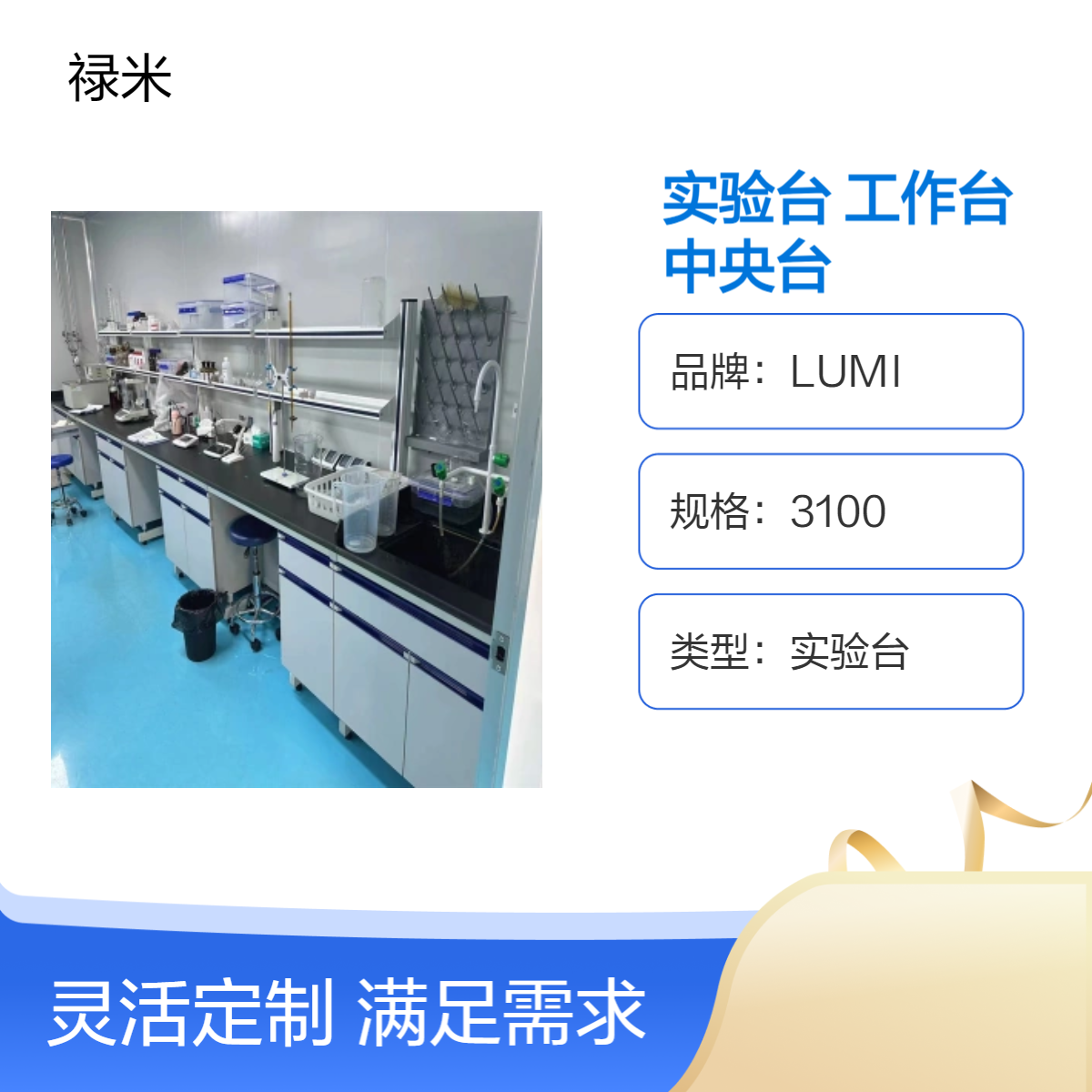 LUMI 学校化学钢木实验台工作台化验实验室仪器中央台