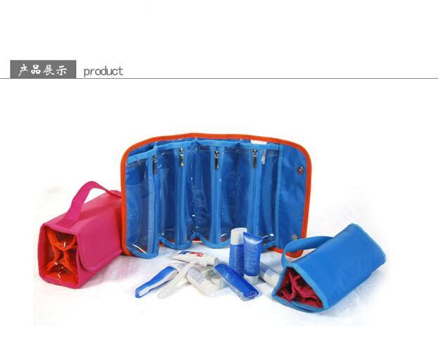 可拆分化妆包网红便携大容量四合一随身折叠旅行化妆品收纳洗漱包