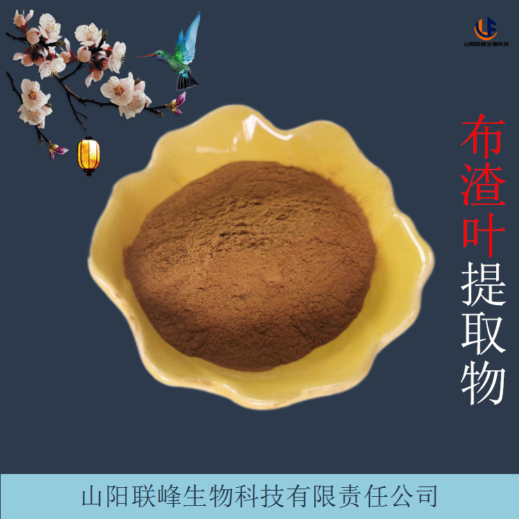 布渣叶提取物 破布叶浓缩浸膏粉 棕黄色粉末 易水溶