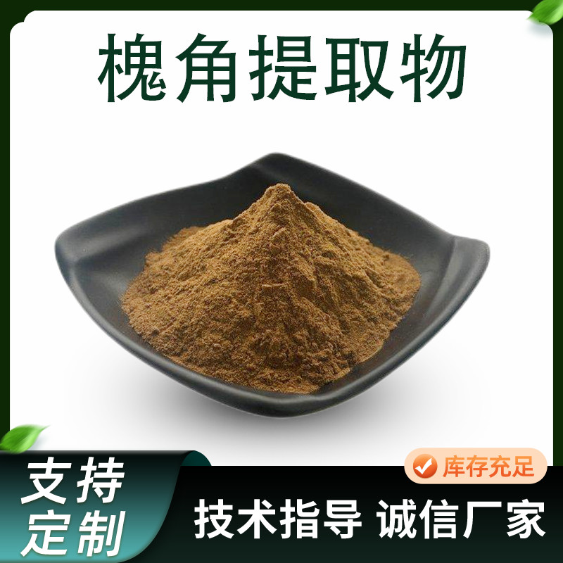 槐角提取物 浓缩浸膏喷干槐实粉 植物萃取 加工原料 水提 可定制