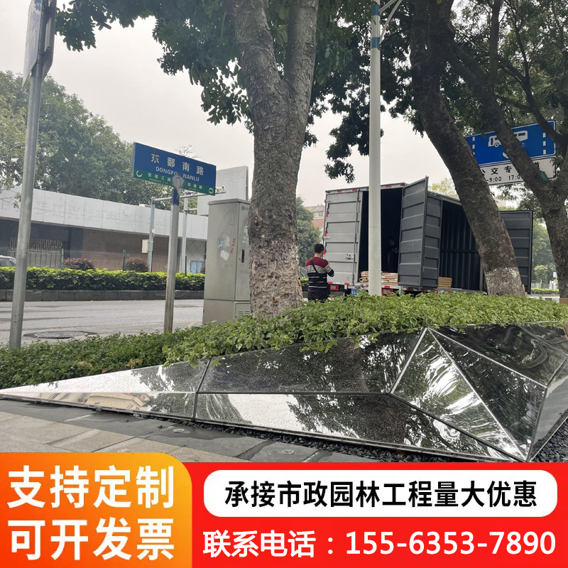 金属花箱批发 不锈钢种植槽 写字楼装饰花坛 防腐耐用