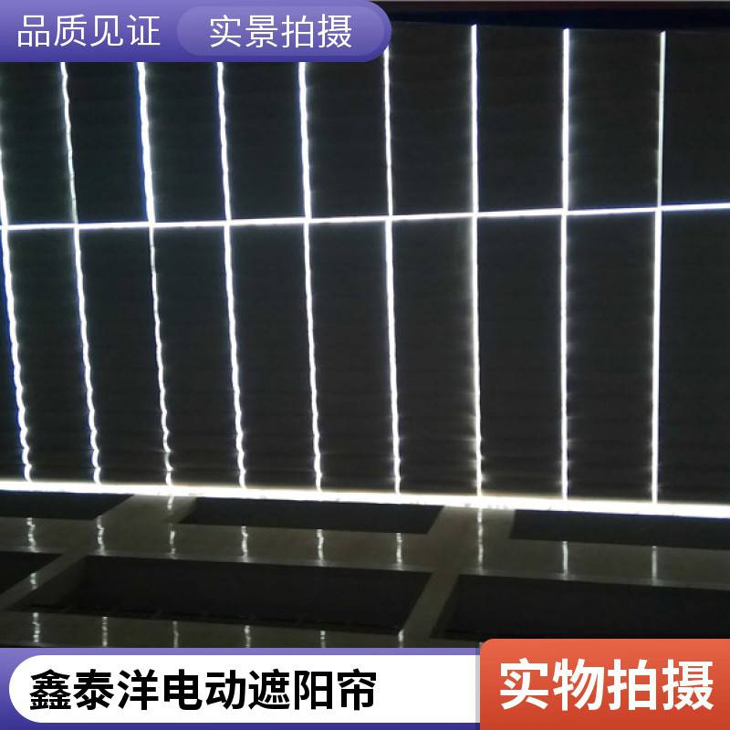 鑫泰洋fcs折叠电动天棚帘 阳光房遮阳帘 隔热降温 材质多选