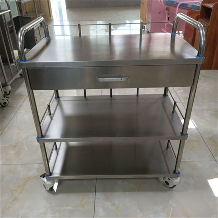 LUMI 不锈钢小推车物料运输车 承重力强性能稳定