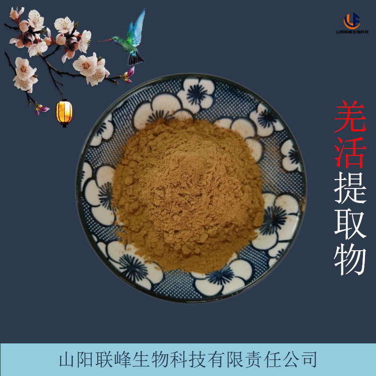 水溶原料粉 羌活提取物 羌活根茎浓缩萃取 规格齐全
