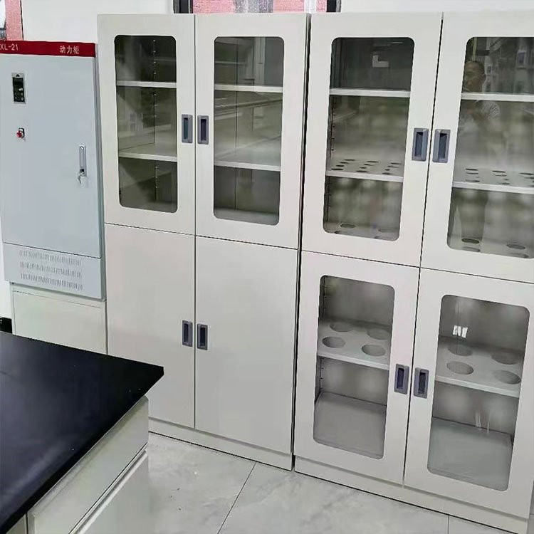LUMI 承接药品柜全钢器皿柜 化学品柜四开双锁