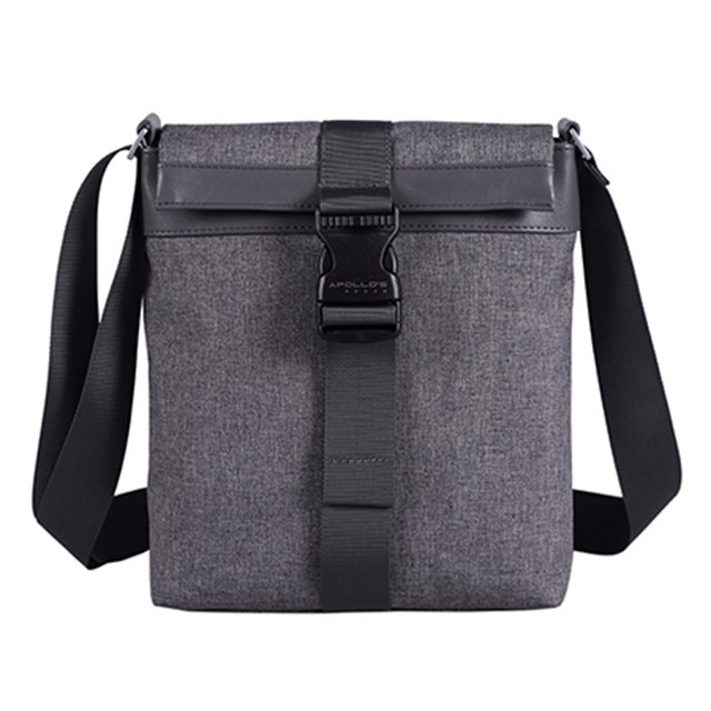 爱自由箱包简约百搭男士休闲单肩斜跨包 azy- 215073