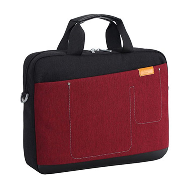 爱自由箱包商务休闲防泼水14寸手提电脑包定制