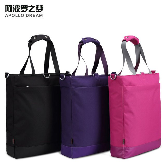 多功能休闲单肩斜挎双肩包韩版尼龙防水男女电脑手提包三用包