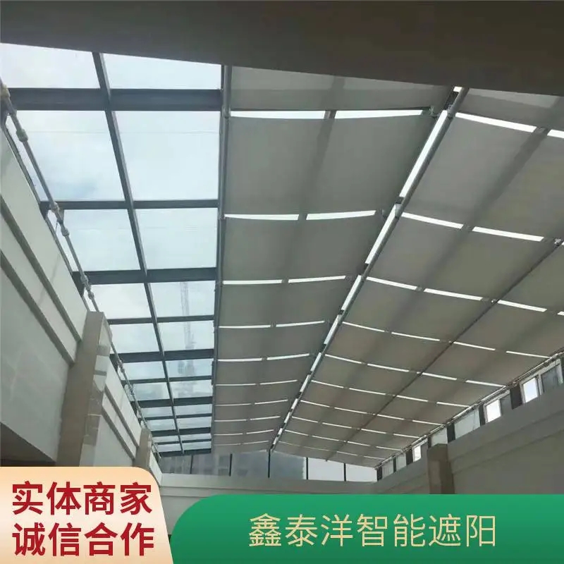 体育馆电动天棚帘 遮阳防晒 库存充足 鑫泰洋源头工厂