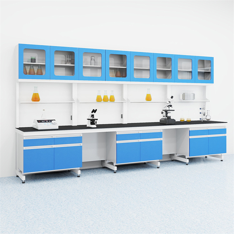 LUMI 实验室中央台钢木实验台 实芯理化板耐酸碱