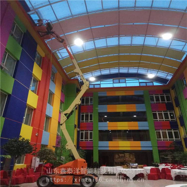 阳光房遮阳帘 商场 酒店采光顶电动天棚帘 体育馆遮阳棚 上门测量安装