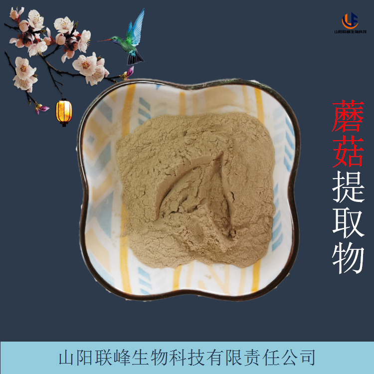 蘑菇提取物 植物萃取原料粉 水溶性粉末 1kg/袋