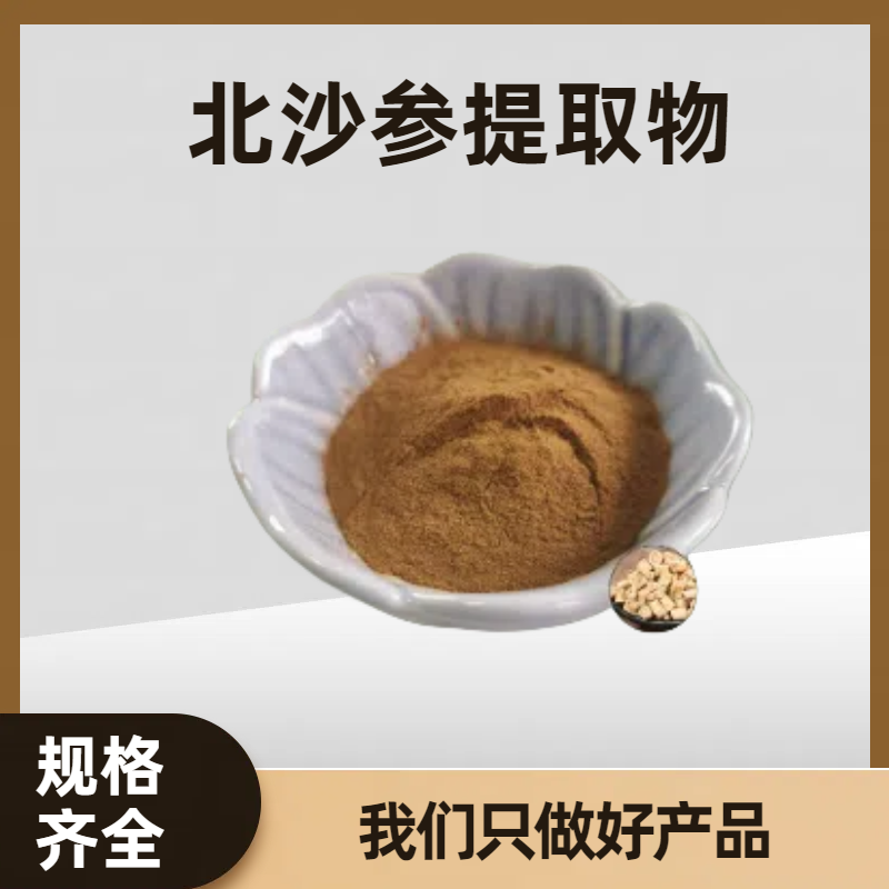 北沙参提取物 含北沙参皂甙/多糖 食品级原料 可定制多规格