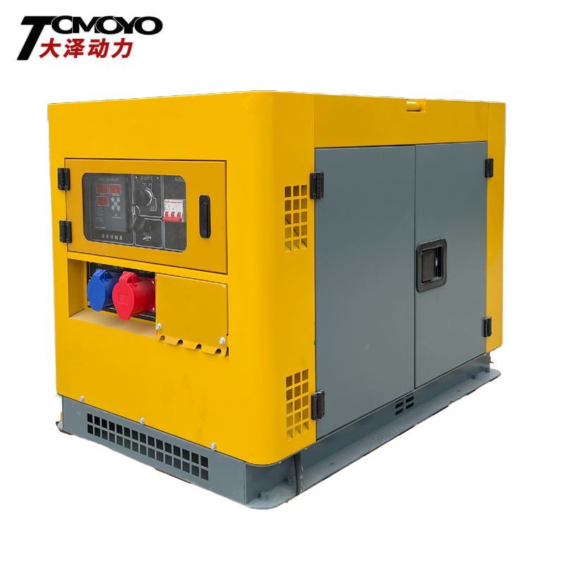 18.5KW静音柴油发电机 大泽动力TO22000ETZ 双缸单三相220V380V