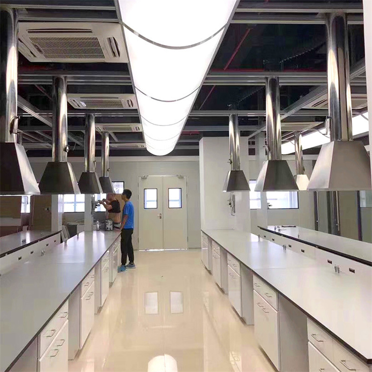 LUMI 实验室全钢材质仪器台试剂架 耐酸碱中央台