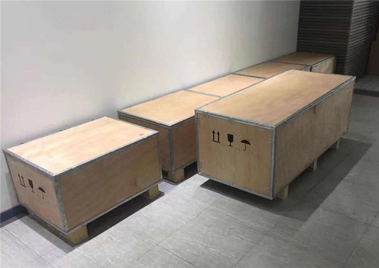 出口木箱 欧标外贸大型机械设备 胶合板免熏蒸木包装箱 亮越包装定制