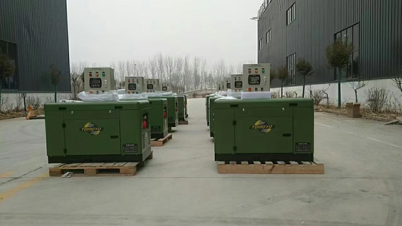 10KW 12KW15KW涡轮增压等功率静音柴油发电机低噪音 动力足 全自动