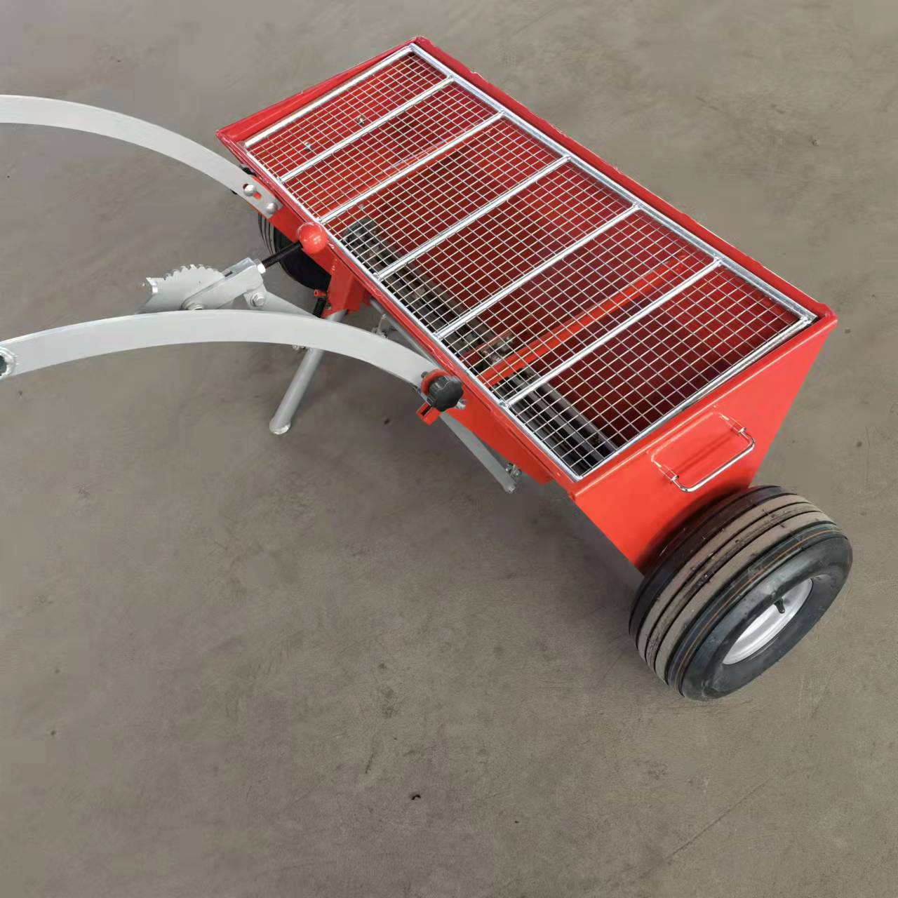 乐建机械 金刚砂撒料机 压地坪摊铺机械 饲料均匀撒料