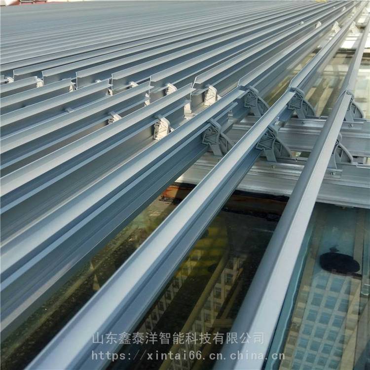 户外百叶帘 翻板百叶 翻转百叶 采光顶电动遮阳百叶定做厂家