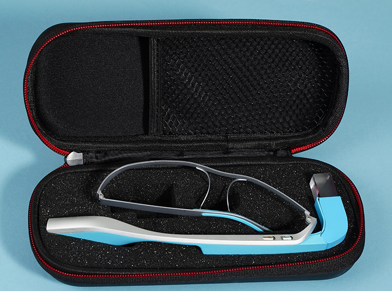 高颜值眼镜包eva盒复古高级光学眼镜袋可印logo定制近视眼镜盒