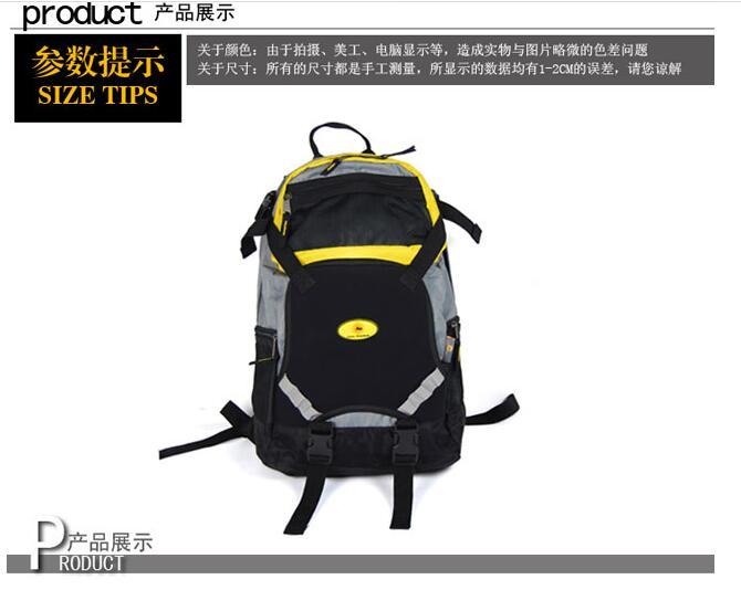 工厂定制尼龙牛津布大容量轻便运动户外登山徒步旅行包休闲双肩包