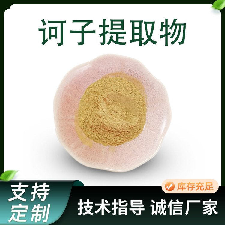 诃子提取物 诃子多糖 水溶比例萃取诃子粉 棕黄色粉末