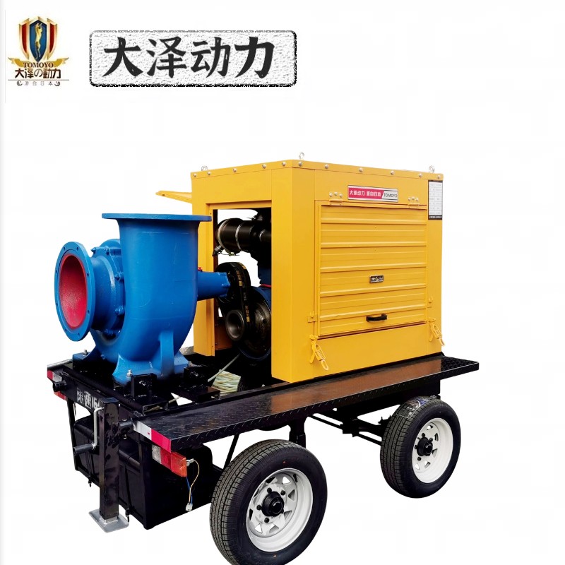 大泽动力1000立方移动式抢险防汛泵车防汛排水泵 大流量 TO1000MP-Z