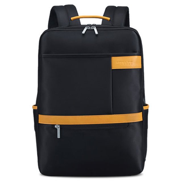 爱自由箱包时尚撞色商务笔记本电脑背包尼龙定制
