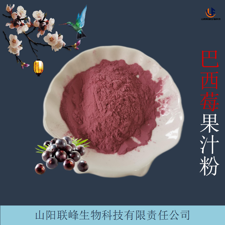 巴西莓提取物 水溶性阿萨伊果汁粉 食品级果粉 口感浓郁