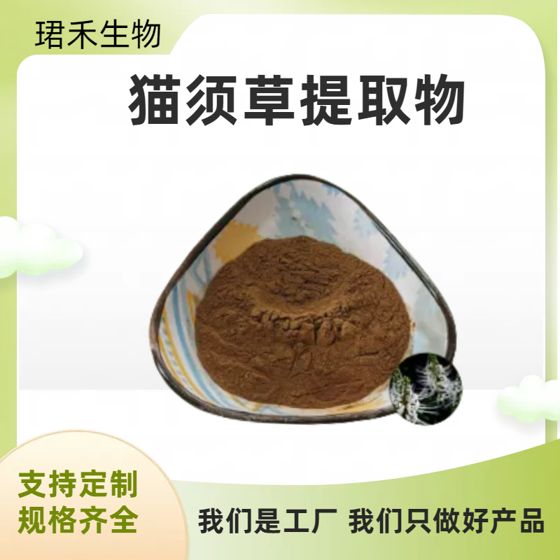 猫须草提取物10:1 原料提取 猫须草水溶粉 棕色粉末 多规格可定制