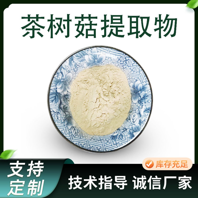 茶树菇提取物 食用菌粉 10:1萃取浓缩粉 食品级 棕黄色粉末