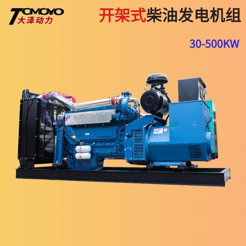 大泽动力厂家100KW 250KW柴油发电机 三相四线 高海拔 涡轮增压低温用