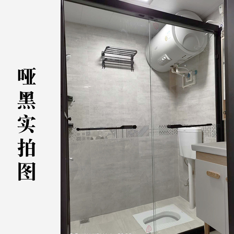 公寓洗澡间整体淋浴房工程定制 一体式浴室卫生间干湿分离