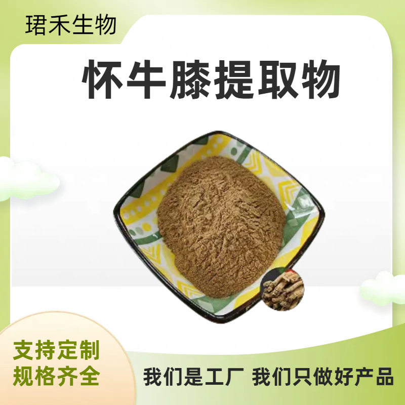 怀牛膝提取物 10:1 淡黄色粉末 100目 怀牛膝多糖 浓缩型 速溶粉