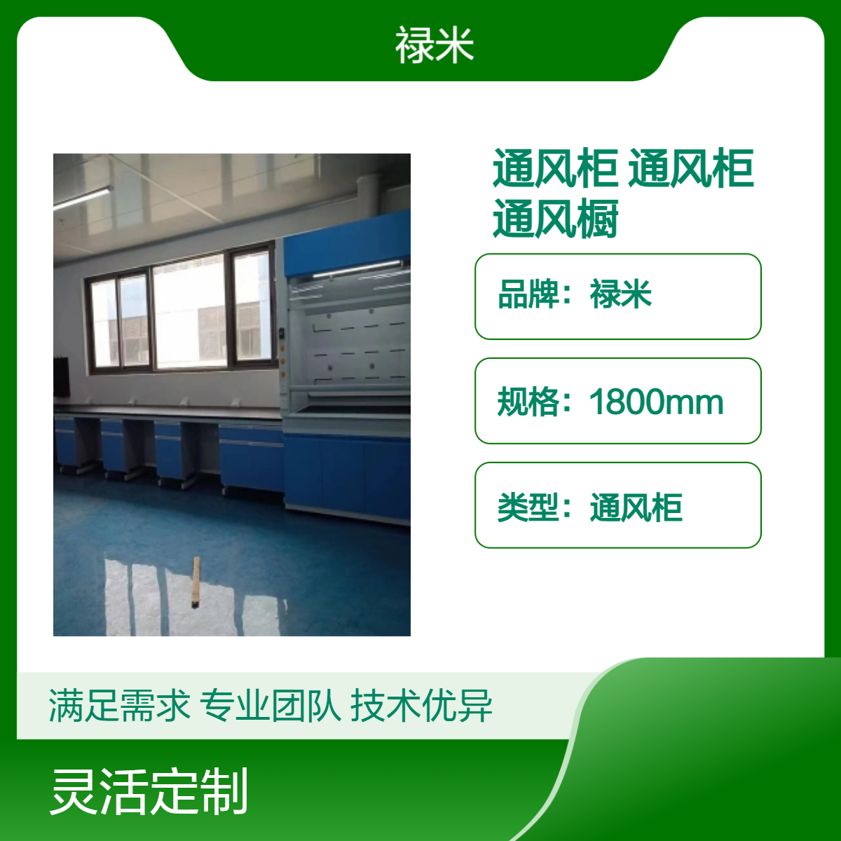 LUMI PP百级通风柜半导体排风柜通风橱化验室