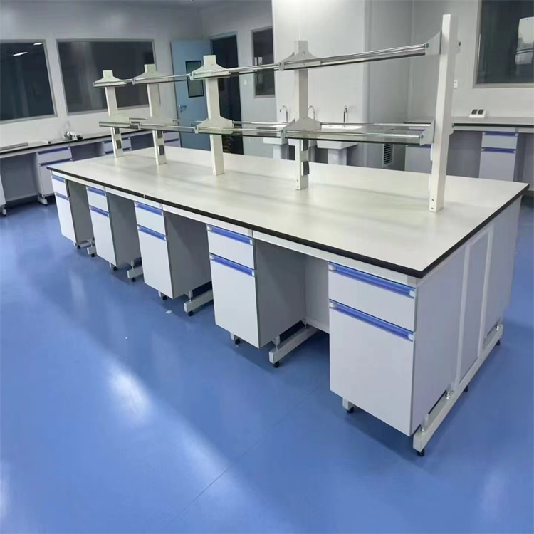 LUMI 防腐蚀耐酸碱钢木结构 实芯理化板实验室台面