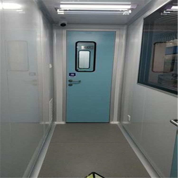 LUMI P2实验室手术室净化装修电解钢板施工安装