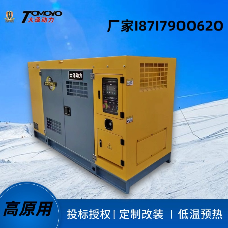 高原款 大功率 大泽动力200KW 300KW柴油发电机组 矿区 风电场 防沙防尘